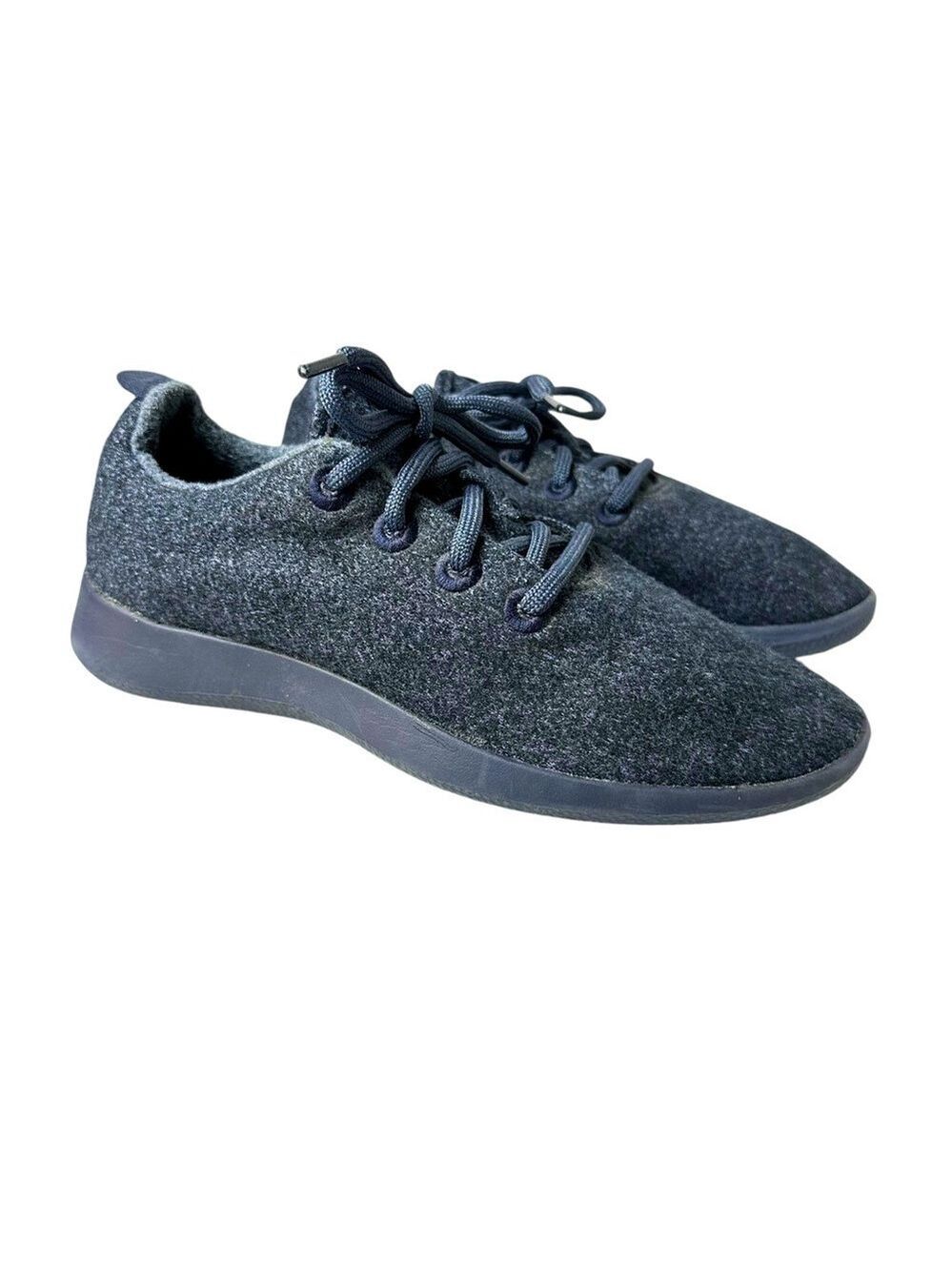 Allbirds Blue Merino Wool Runner Mizzles Laced Sneakers Women’s Size 8